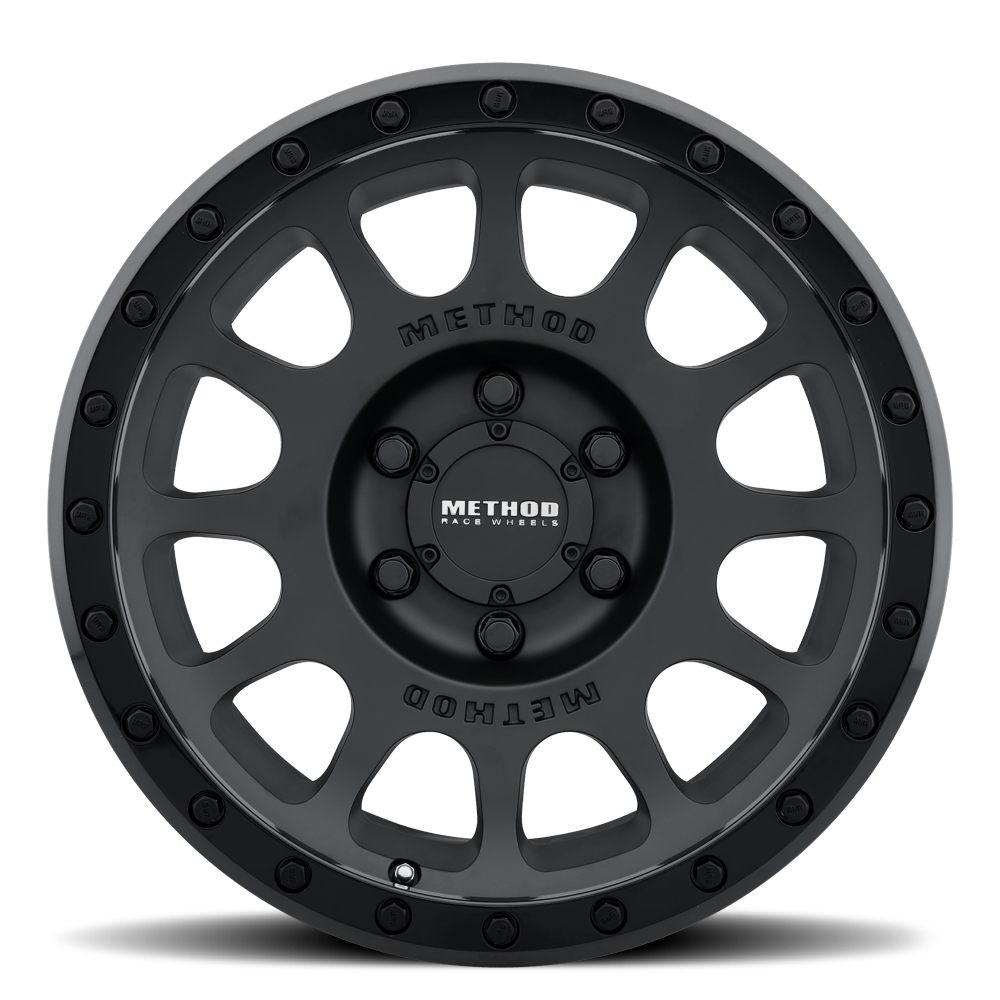 Aluminum Wheels 17x8.5 NV MR305 Bolt Pattern 5 On 127 Offset 0 Lip Size 1.3 Double Black BK Method - Image 3