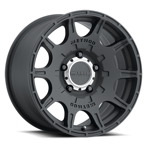 Aluminum Wheels 17x8.5 Roost MR308 Bolt Pattern 5 On 127 Offset 0 Matte Black MB Method