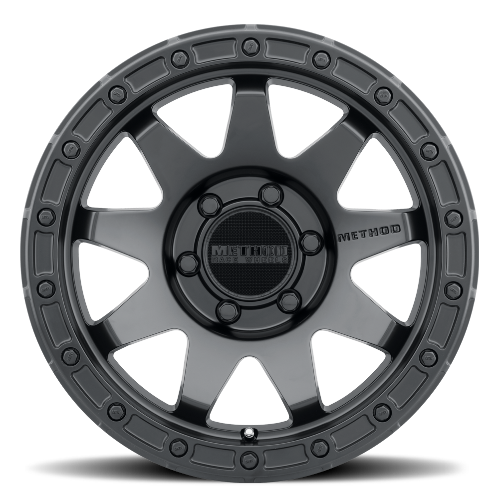 Aluminum Wheels 17x8.5 MR317 Bolt Pattern 5 On 127 Offset 0 Lip Size 0.83 Matte Black MB Method - Image 3