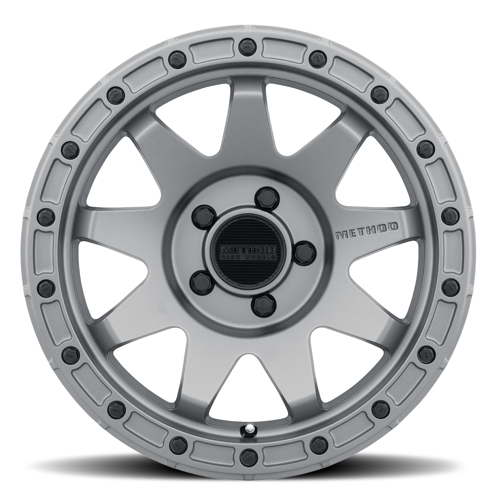 Aluminum Wheels 17x8.5 MR317 Bolt Pattern 5 On 127 Offset 0 Lip Size 0.83 Matte Titanium GY Method - Image 3