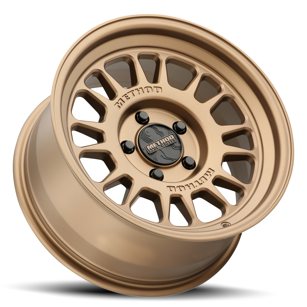 Aluminum Wheels 17x8.5 MR318 Bolt Pattern 5 On 127 Offset 25 Lip Size 1.42 Method Bronze BZ Method - Image 2