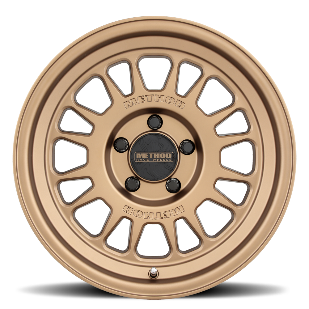Aluminum Wheels 17x8.5 MR318 Bolt Pattern 5 On 127 Offset 25 Lip Size 1.42 Method Bronze BZ Method - Image 3