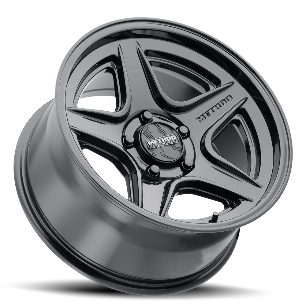 Aluminum Wheels 17x8.5 MR319 Bolt Pattern 5 On 127 Offset 0 Lip Size 1.3 Gloss Black GB Method - Image 2