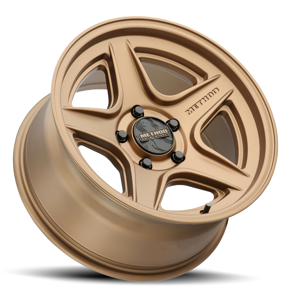 Aluminum Wheels 17x8.5 MR319 Bolt Pattern 5 On 127 Offset 0 Lip Size 1.3 Method Bronze BZ Method - Image 2