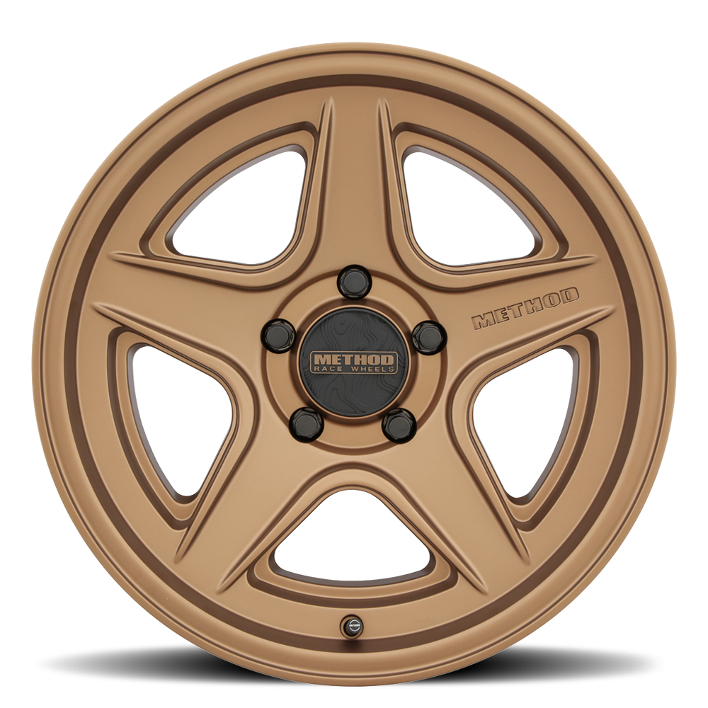 Aluminum Wheels 17x8.5 MR319 Bolt Pattern 5 On 127 Offset 0 Lip Size 1.3 Method Bronze BZ Method - Image 3