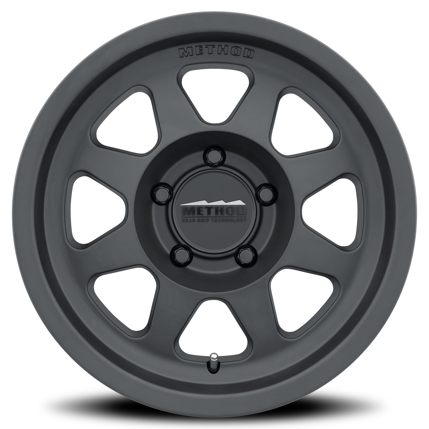Aluminum Wheels 17x9 Bead Grip MR701 Bolt Pattern 5 On 127 Offset -12 Lip Size 1.97 Matte Black MB Method - Image 3