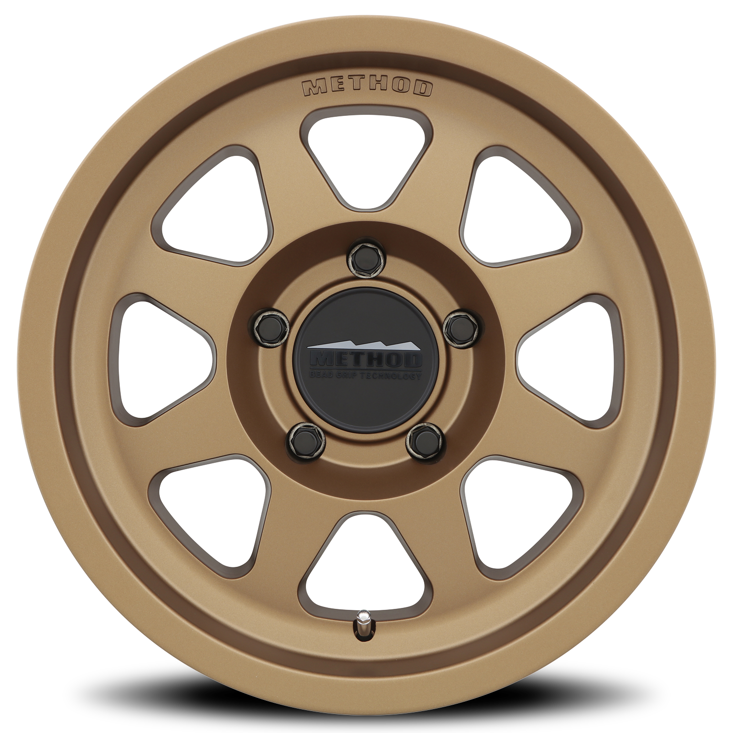 Aluminum Wheels 17x9 Bead Grip MR701 Bolt Pattern 5 On 127 Offset -12 Lip Size 1.97 Method Bronze BRZ Method - Image 3