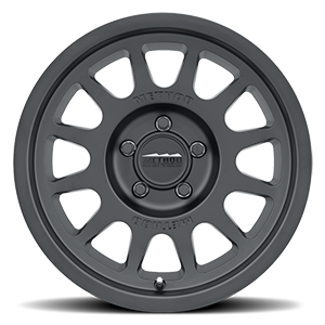 Aluminum Wheels 17x9 Bead Grip MR703 Bolt Pattern 5 On 127 Offset -12 Lip Size 1.18 Matte Black MB Method - Image 3