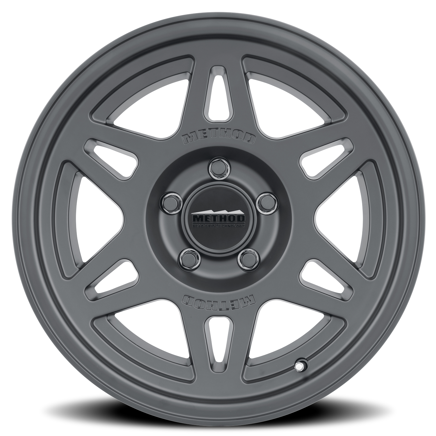 Aluminum Wheels 17x8.5 Bead Grip MR706 Bolt Pattern 5 On 127 Offset 0 Black BK Method - Image 3