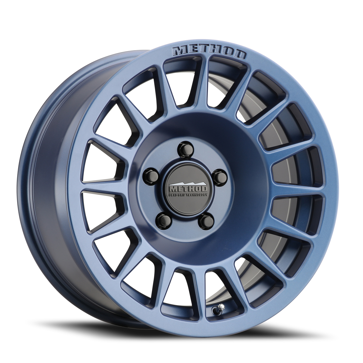 Aluminum Wheels 17x8.5 Bead Grip MR707 Bolt Pattern 5 On 127 Offset 0 Lip Size 0 Bahia Blue BL Method