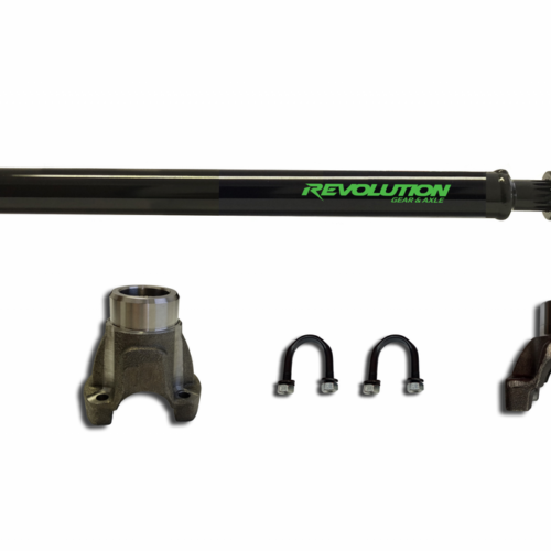 REV-DS-JK-1310F-PY-REV__57657 Jeep Wrangler JL Rear 1310 CV Driveshaft 4 Door Revolution Gear and Axle