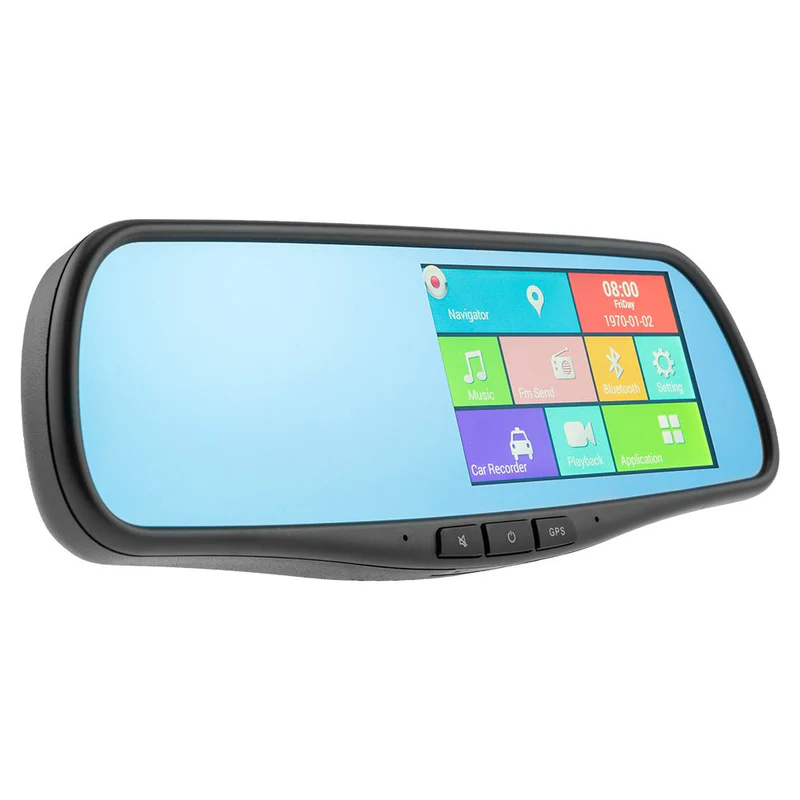 DS18 SMARTEAGLE/S Rearview Smart Mirror with 4.3" HD LCD Touch Screen with Android 1080p Dash Cam Recorder, Special Mount - Image 2