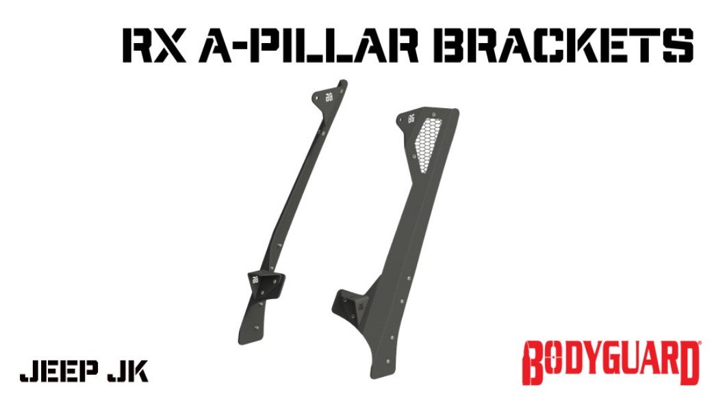 Jeep JK A-Pillar Brackets (pair)