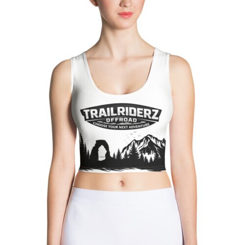 Trailriderz Offroad White Crop Top