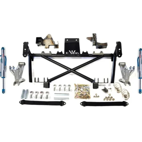 JK JKU REAR DOUBLE THROW DOWN EVOLEVER SYSTEM WITH KING COILOVER AND BYPASS SHOCKS JEEP WRANGLER