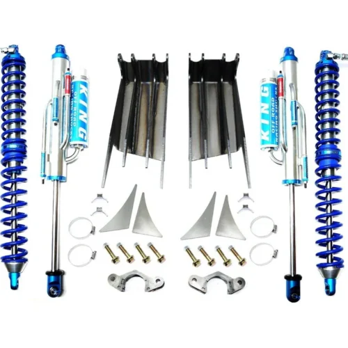 JK JKU FRONT DOUBLE THROW DOWN KING COILOVER BYPASS SHOCK SYSTEM ( DANA 30/44 ) JEEP WRANGLER