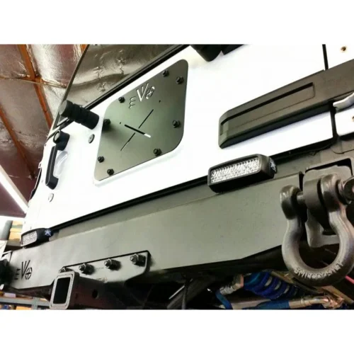 REAR FASCIA (BLACK) STEEL FOR JK/JKU