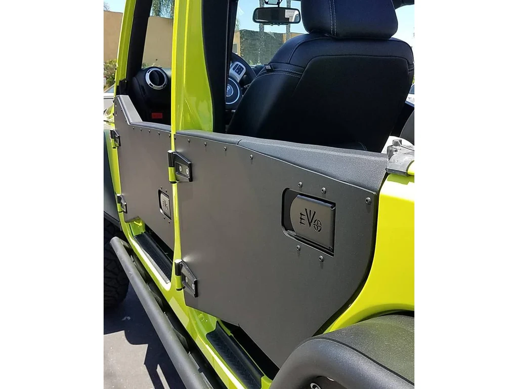 Jeep Wrangler FRONT AND REAR HALF DOOR PACKAGE, JKU 2007 - 2018 - Image 3