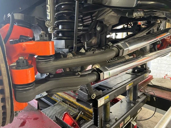 Jeep JK - Axle Upgrade Options - 2.5 Ton Tie Rod & Drag Link Assembly - Polished Aluminum - Image 5